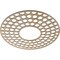 Ekena Millwork Fink Wood Fretwork Pierced Ceiling Medallion, Hickory, 32"OD x 11 5/8"ID x 3/8"T CMWP32X32X0375FFHI - alternate 4